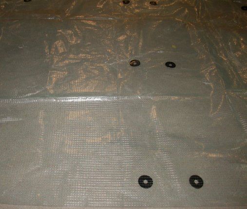 Altro: Monarflex Abdeckplane mit Gitternetz 4 x 8 m 10kg – Usato da Ittigen venduto da patrickwen 4