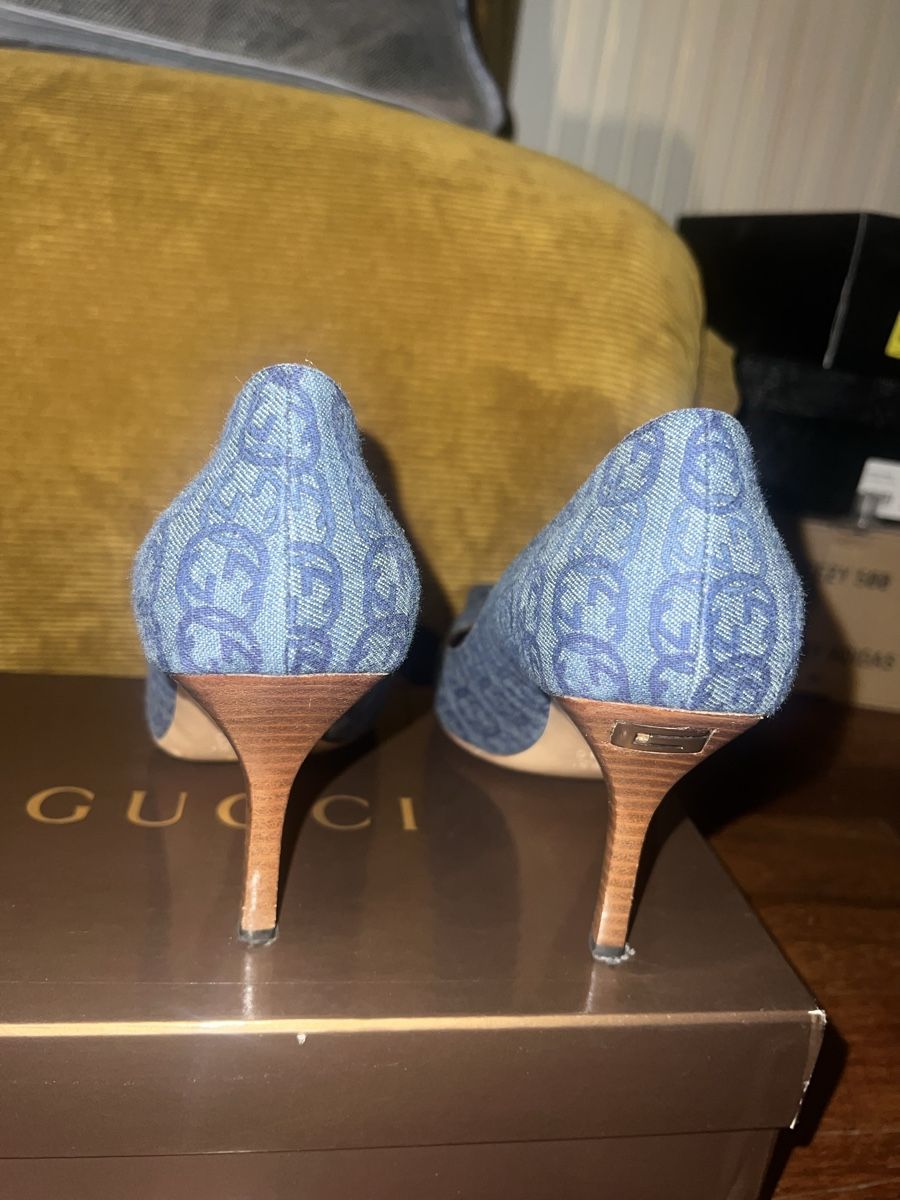 Gucci Damenschuhe: Escarpins Gucci Denim T37.5  – Gebraucht aus Moudon von mar_sv8x 2