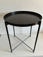 IKEA GLADOM Beistelltisch schwarz