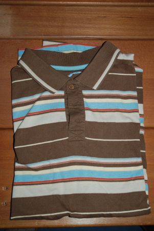 T-Shirt mit Kragen, Marke Prana, Gr. M
