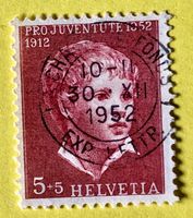 Nr.J 143 GESTEMPELT 1952  