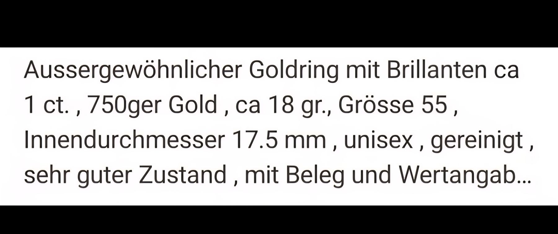 Anelli: Diamant Ring,  Goldring,  Schmuckstück – Nuovo (secondo la descrizione) da Zürich venduto da Reni8048 7
