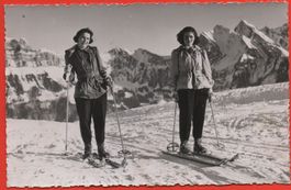 FLUMSERBERG Tannenbodenalp Ski-Läuferinnen, Photo Steinemann