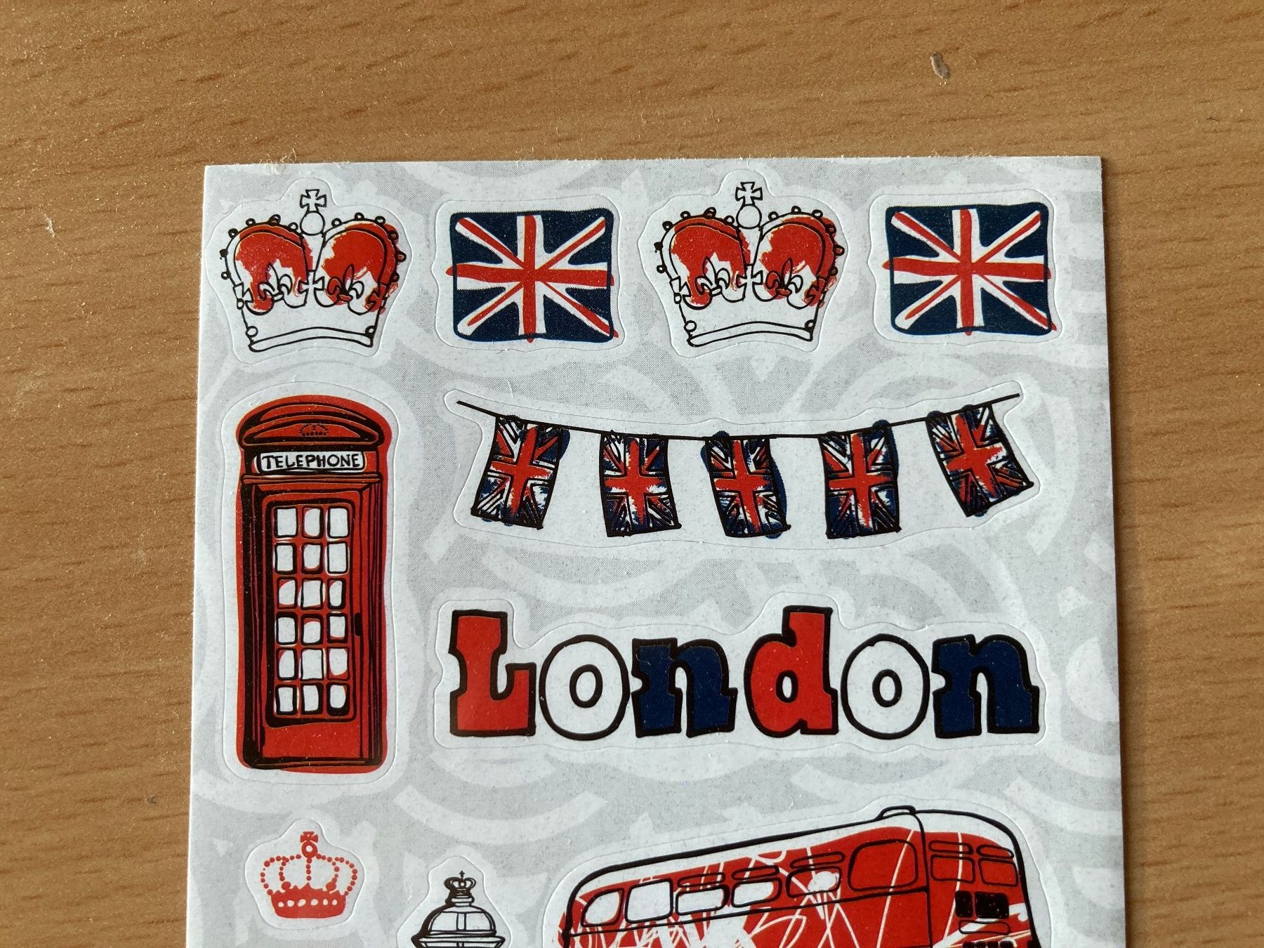 Sticker: Stickerbogen London – Nuovo (secondo la descrizione) da Lütisburg venduto da wiesenpippau 1