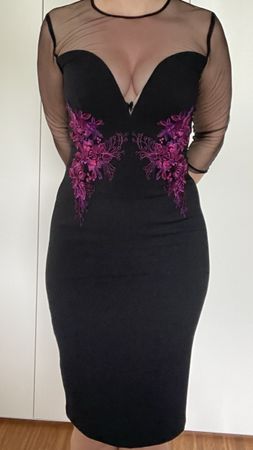 Little Mistress Kleid, Schwarz, Gr. 34