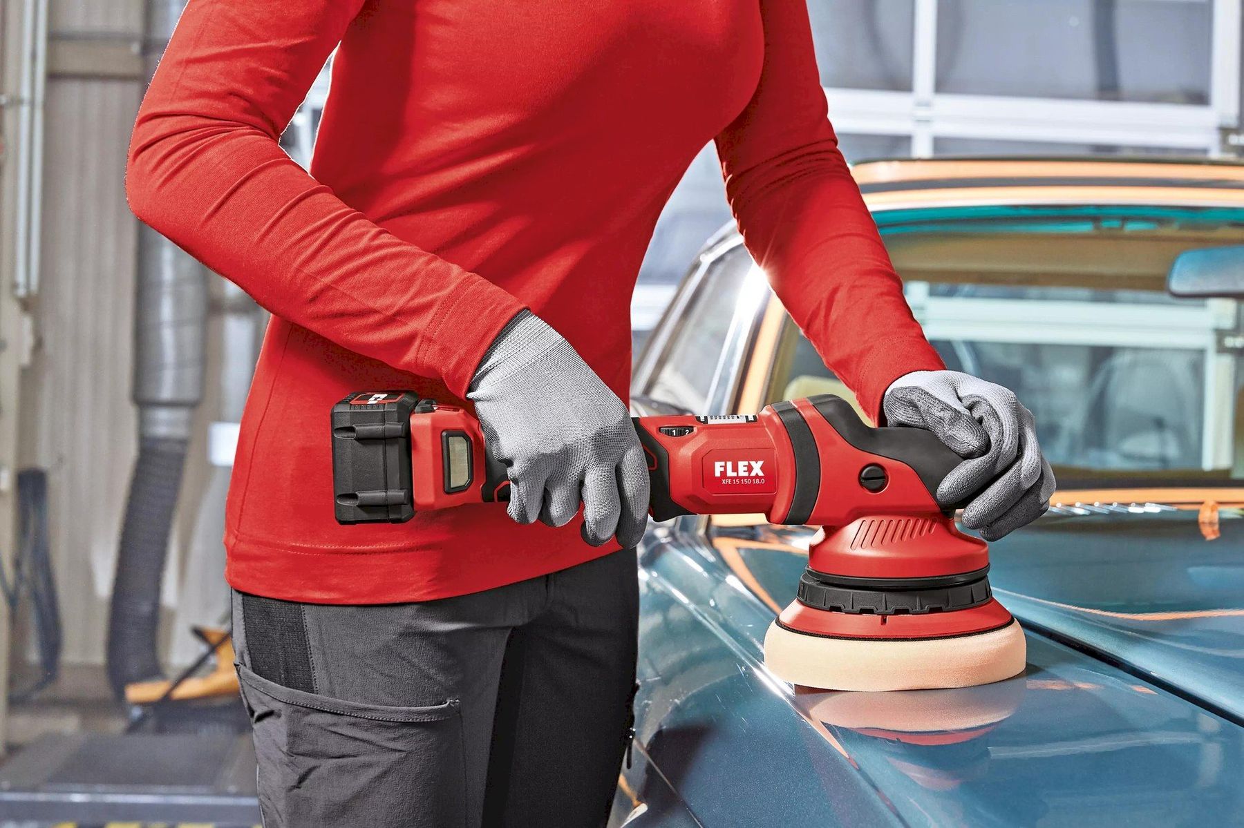 Smerigliatrici & Lucidatrici: Flex-Tools XFE 15 150 18.0-EC/5.0 P-Set – Nuovo e nell'imballaggio originale da Bottighofen venduto da zaap 6