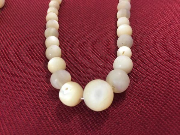 Sonstiger Schmuck: Echte Lebensfreudiger Halsketten Lot mit echten Steinen – Gebraucht aus Steinhausen von Super05 2