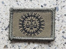 *** Funktionsabzeichen Militärjustiz mit klett ***