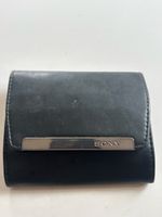 Sony Portemonnaie schwarz Leder gebraucht(S36)