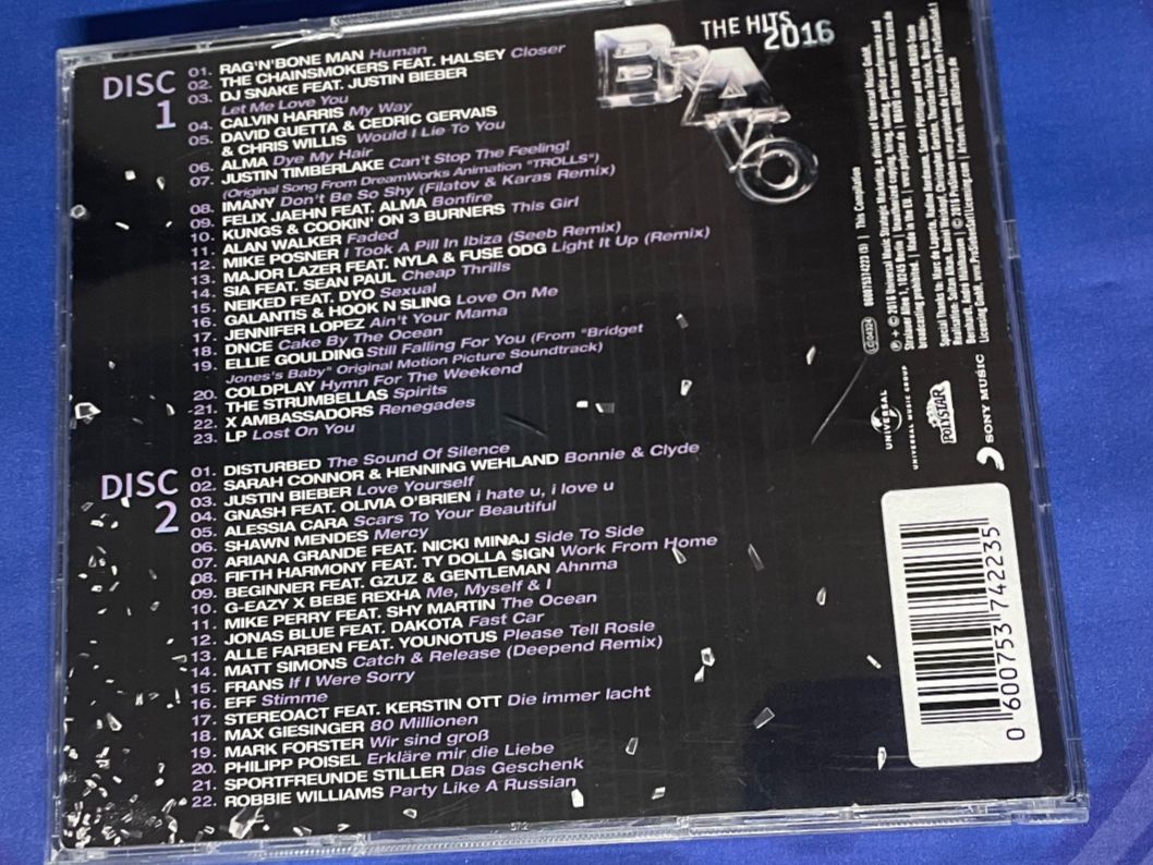 CDs: Bravo The Hits 2016 – D'occasion à Muri b. Bern par AdidasCollector 1