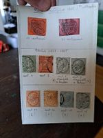 Briefmarken Sammlung Italien 1863