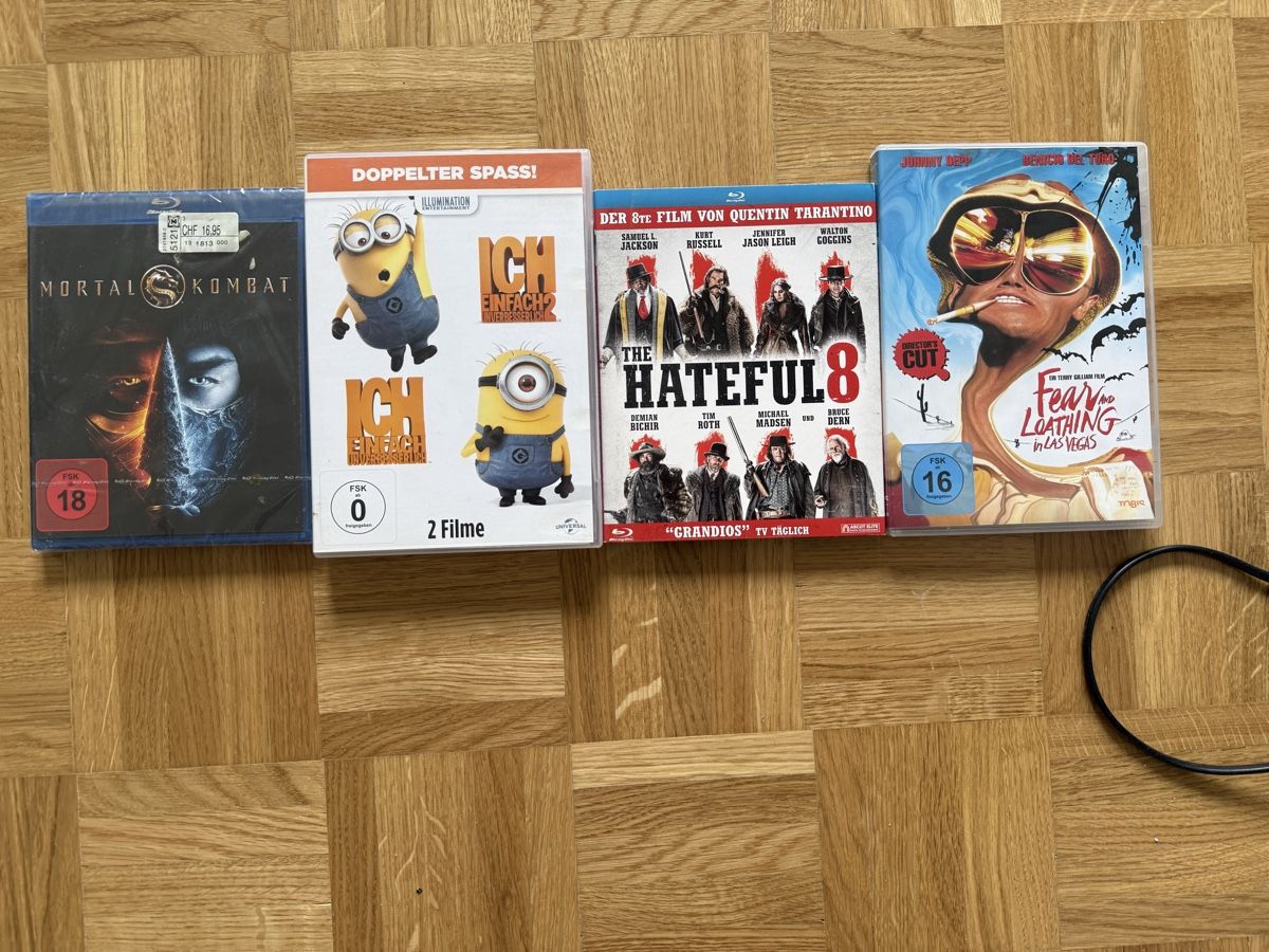 Tutti i DVDs: blu Ray DVD Sammlung – Usato da Solothurn venduto da EmanuelKummer 2