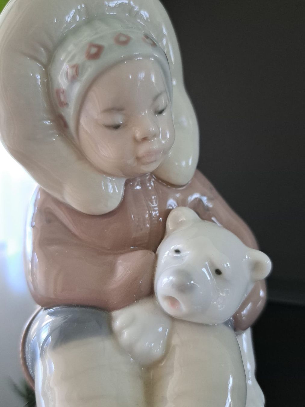 Lladro Statuette: LLADRO - Figur, Eskimo-Junge spielt mit Eisbären-Junges – Nuovo (secondo la descrizione) da Neuhausen am Rheinfall venduto da mariess 2