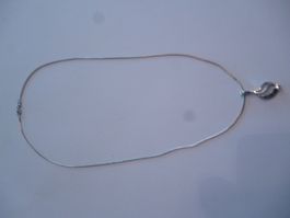 Halskette mit Anhänger Silber 925 Zirkonia Damen Schmuck