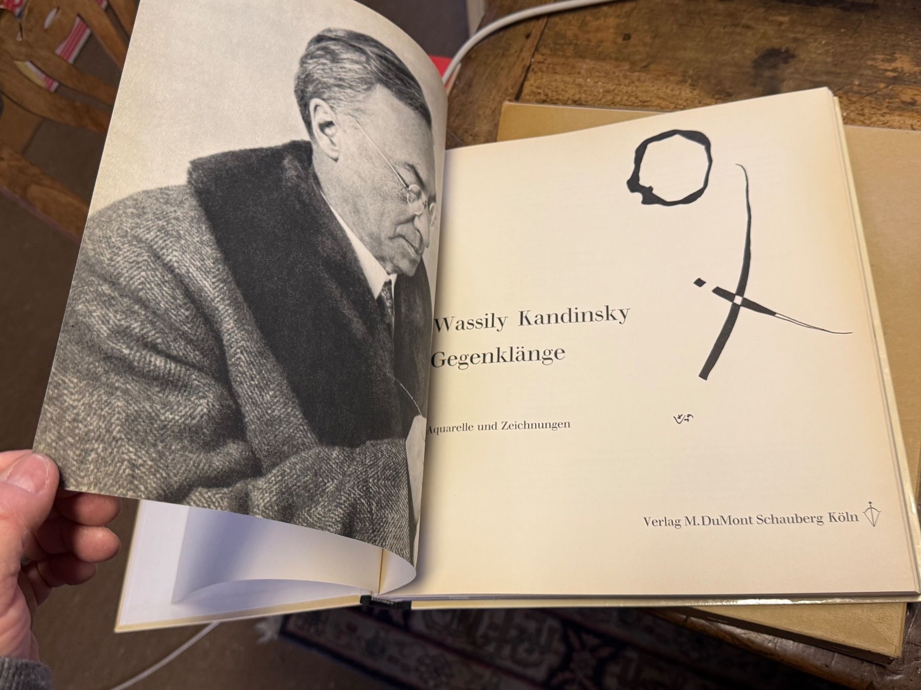 Libri: Wassily KANDINSKY Gegenklänge – Usato da Bern venduto da Jwpm66 1