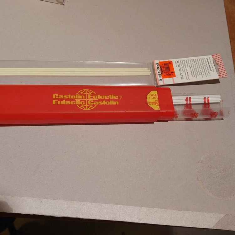 20 Stück Messing Lötdraht - 2mm Durchmesser 250mm Länge Für Schweißarbeiten