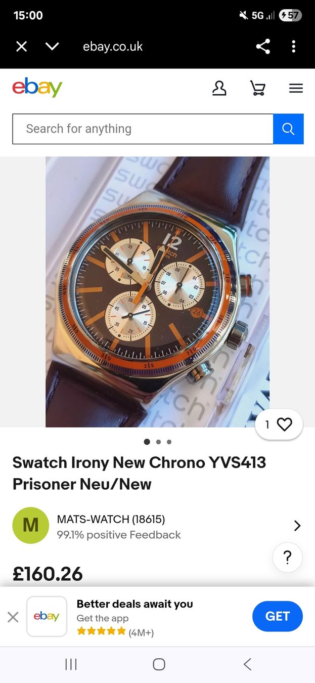 Swatch Orologi: swatch irony chrono – Usato da Zürich venduto da Asimpleguy 4