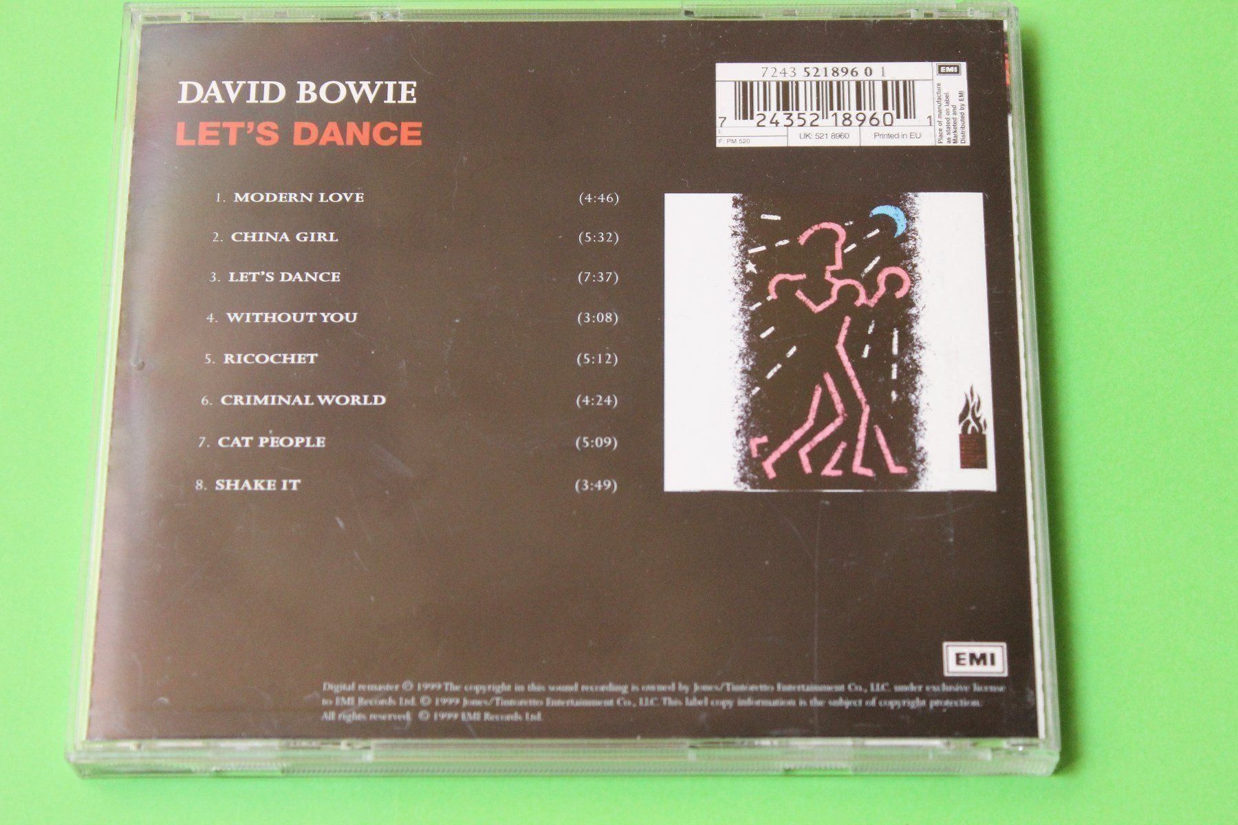 CDs: David Bowie - Let's dance CD 1983 (Remastered 1999) – Gebraucht aus Tübach von JamesStone 2