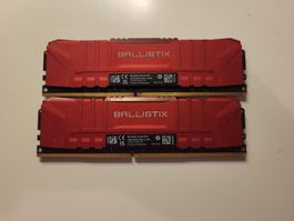 Crucial Ballistix 16GB (2x8GB) RAM DDR4 2666MHZ