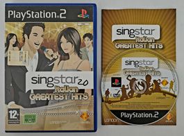 Singstar Italian Greatest Hits (PS2) Italienisch