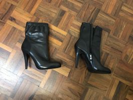 Zara Lederstiefeletten, Gr 39