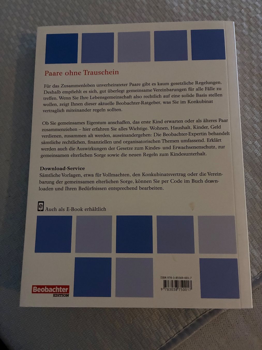 Libri: Buch- Paare ohne Trauschein – Usato da Heerbrugg venduto da blubber02 1