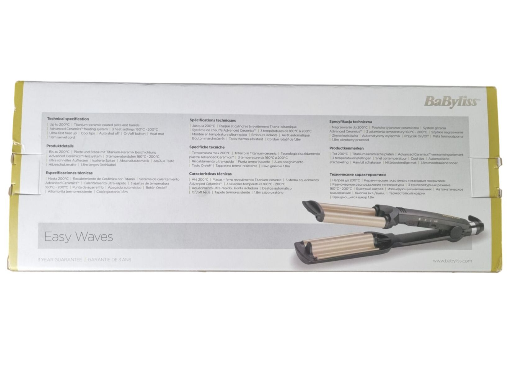 BaByliss Piastre & Arricciacapelli: BaByliss Easy Waves – Nuovo (secondo la descrizione) da Wangen b. Olten venduto da Restwert_Wangen 2