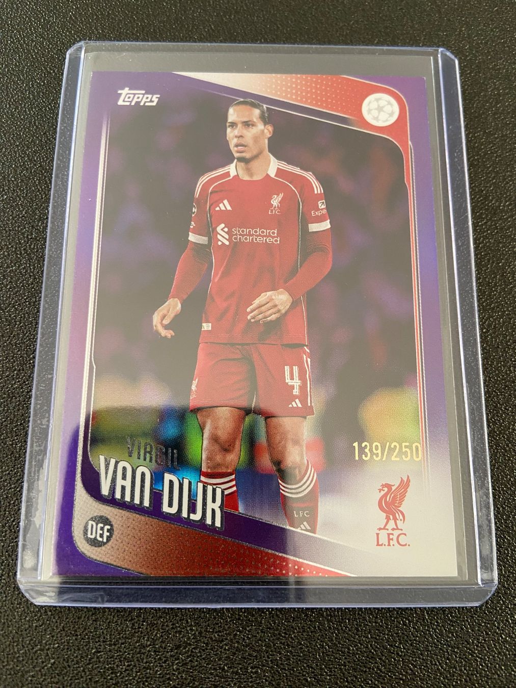 Topps Carte collezionabili: Virgil van Dijk 139/250 Topps UCC Flagship 25/26 – Usato da Dagmersellen venduto da dav_b656