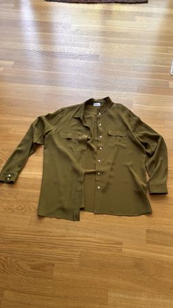 Marella, Seidenbluse, oliv