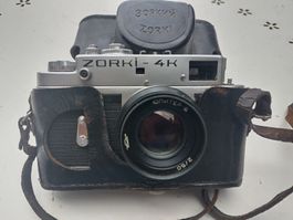 Alte Zorki 4K 35mm Film Kamera Leica L39 Mount Jupiter 8 