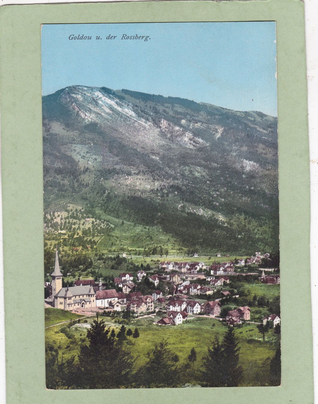 Cartes postales: Goldau u. der Rossberg – D'occasion à Herisau par Lisegrat2008