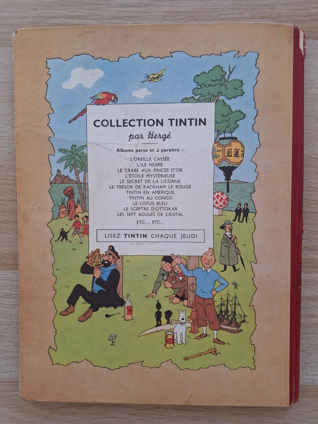 Comics: TINTIN / Le sceptre d' Ottokar / B2 – Gebraucht aus Nyon von beny13 1