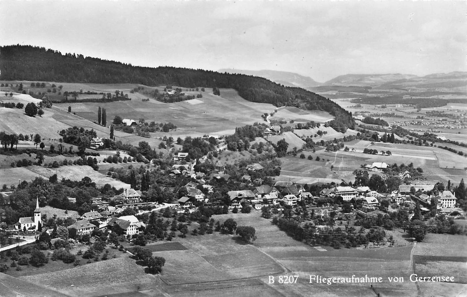Cartoline postali: Gerzensee BE Fliegeraufnahme AK – Usato da Biasca venduto da Blenio71
