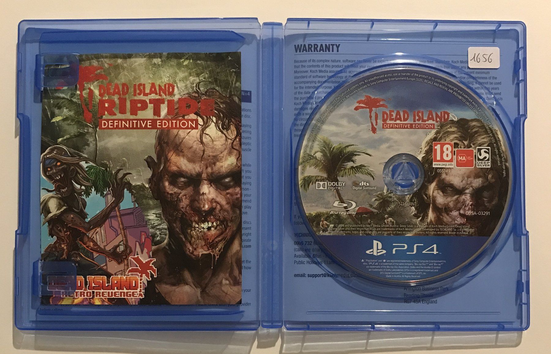 Giochi: PS4 - Dead Island: Definitive Edition – Usato da Allschwil venduto da Bullach 1