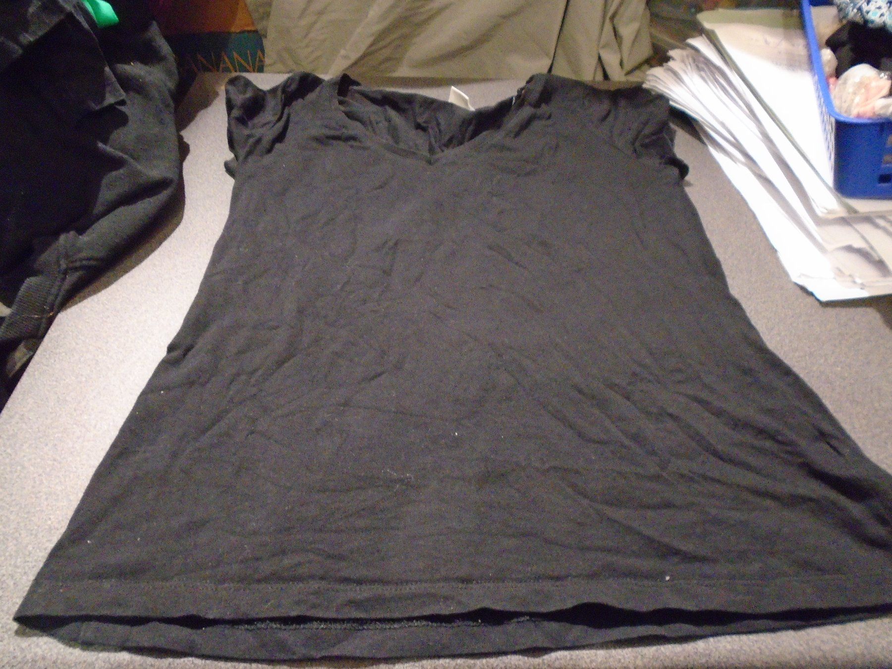 H&M T-shirts: T-Shirt Grösse L, H&M Basic, schwarz – D'occasion à Zürich par Motzkuh