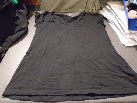 T-Shirt Grösse L, H&M Basic, schwarz