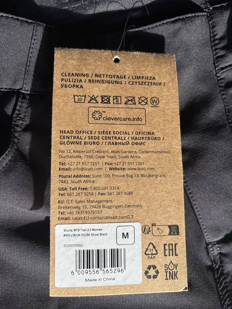 Leatt Pantaloni: Women MTB Shorts Leatt M – Nuovo e nell'imballaggio originale da La Tzoumaz venduto da fac_t5nl 1