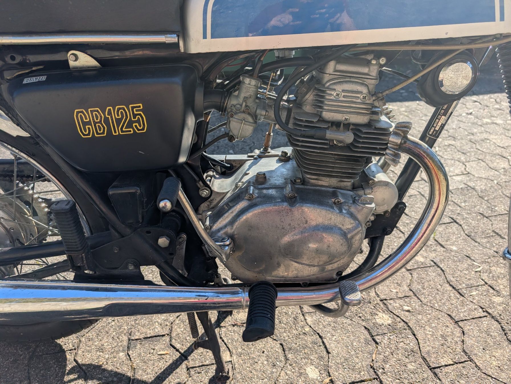 Honda Strasse: Honda CB 125 K Oldtimer – Gebraucht aus Wiezikon b.Sirnach von Romsche 8