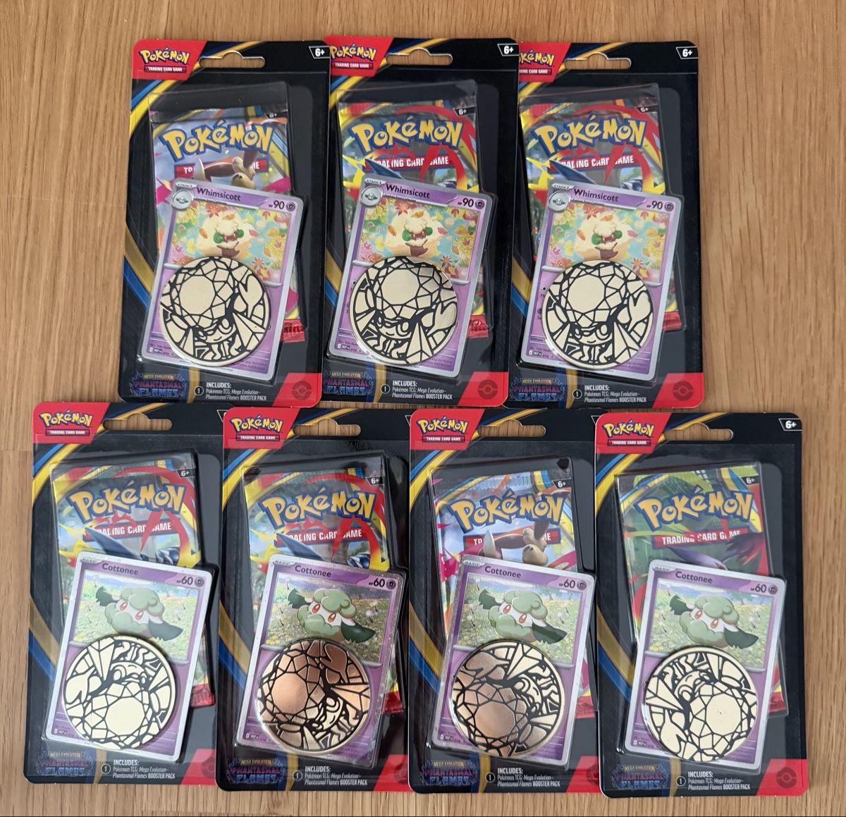 Pokémon Sammelbilder & Trading cards: 7x Phantasmal Flames Single Pack Blister Eng. – Neu und originalverpackt aus Rorschach von mar_nl6c