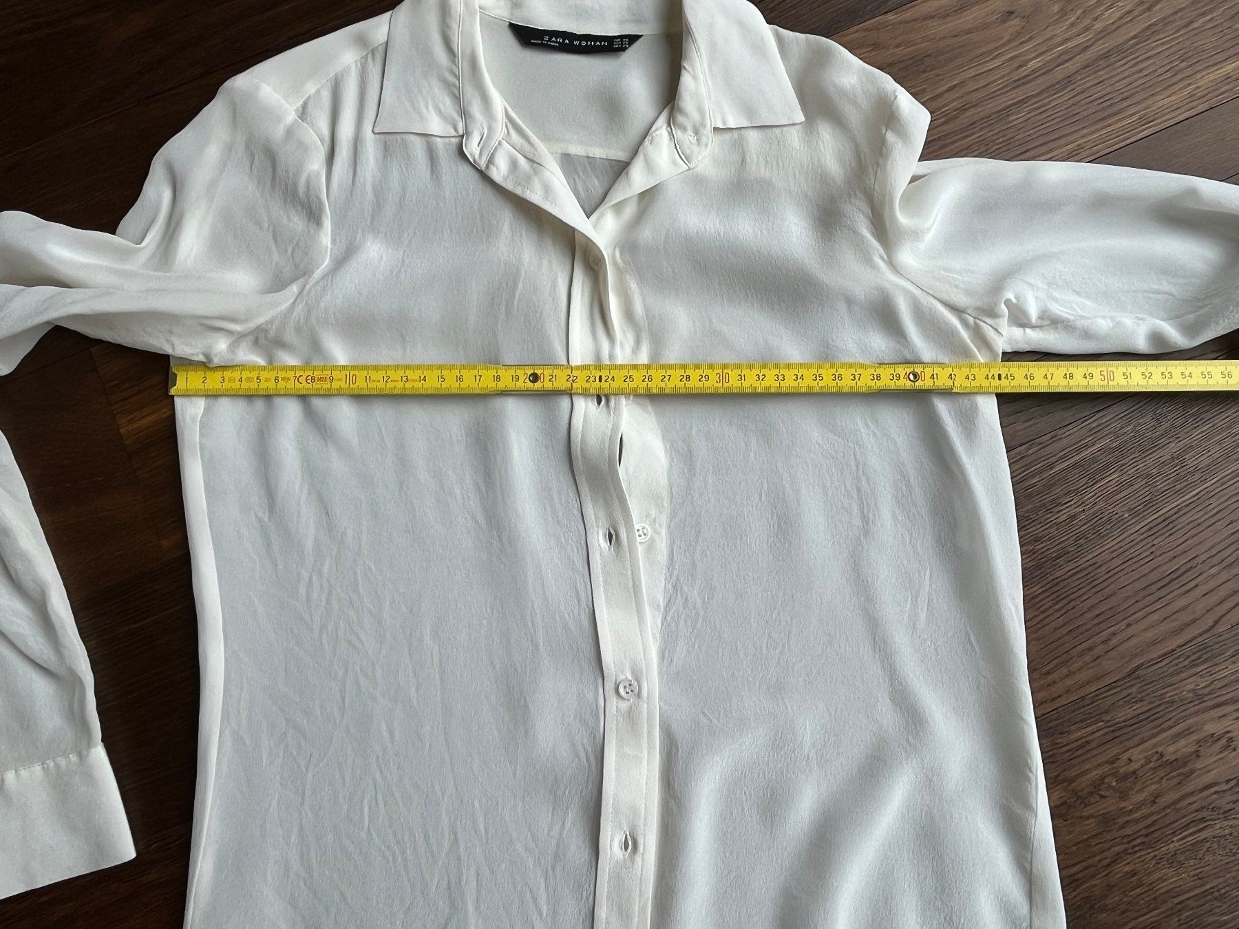 Zara Camicette: Bluse Gr. S, roh weiss – Usato da Affoltern am Albis venduto da Blackrhythm 4