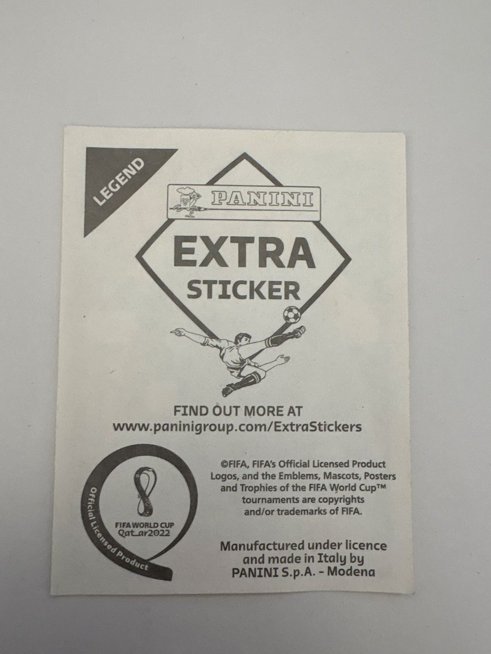 Panini Carte collezionabili: PANINI EXTRA STICKERS WM 2022 – Usato da Buchs AG venduto da vittluis 1