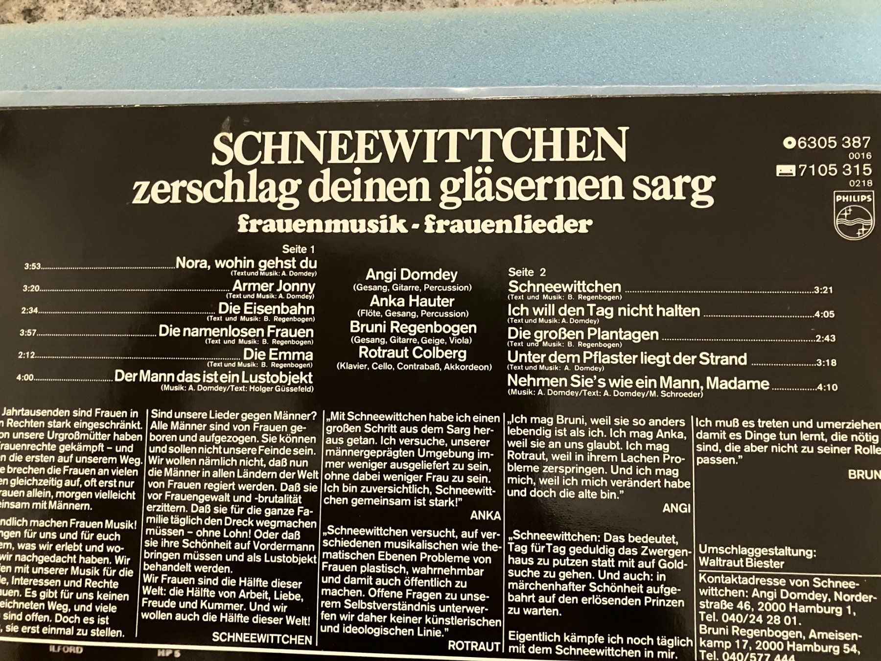 Dischi in vinile: Schneewittchen – Usato da Aarwangen venduto da Jukebox3 3