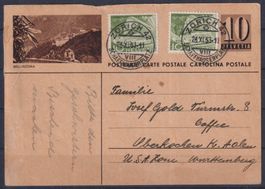 B25) Postkarte Bellinzona, sehe Scan