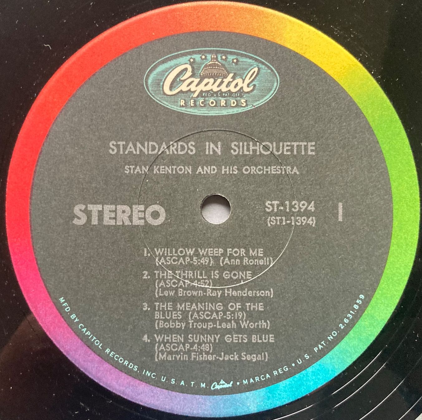 Dischi in vinile: STAN KENTON - STANDARDS IN SILHOUETTE – Usato da Poliez-Pittet venduto da Newtown-Records 2