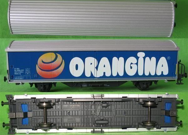 Modellini di ferrovie: SBB Schiebewand ORANGINA Märklin oml*** – Usato da Winterthur venduto da Ricardo211 2