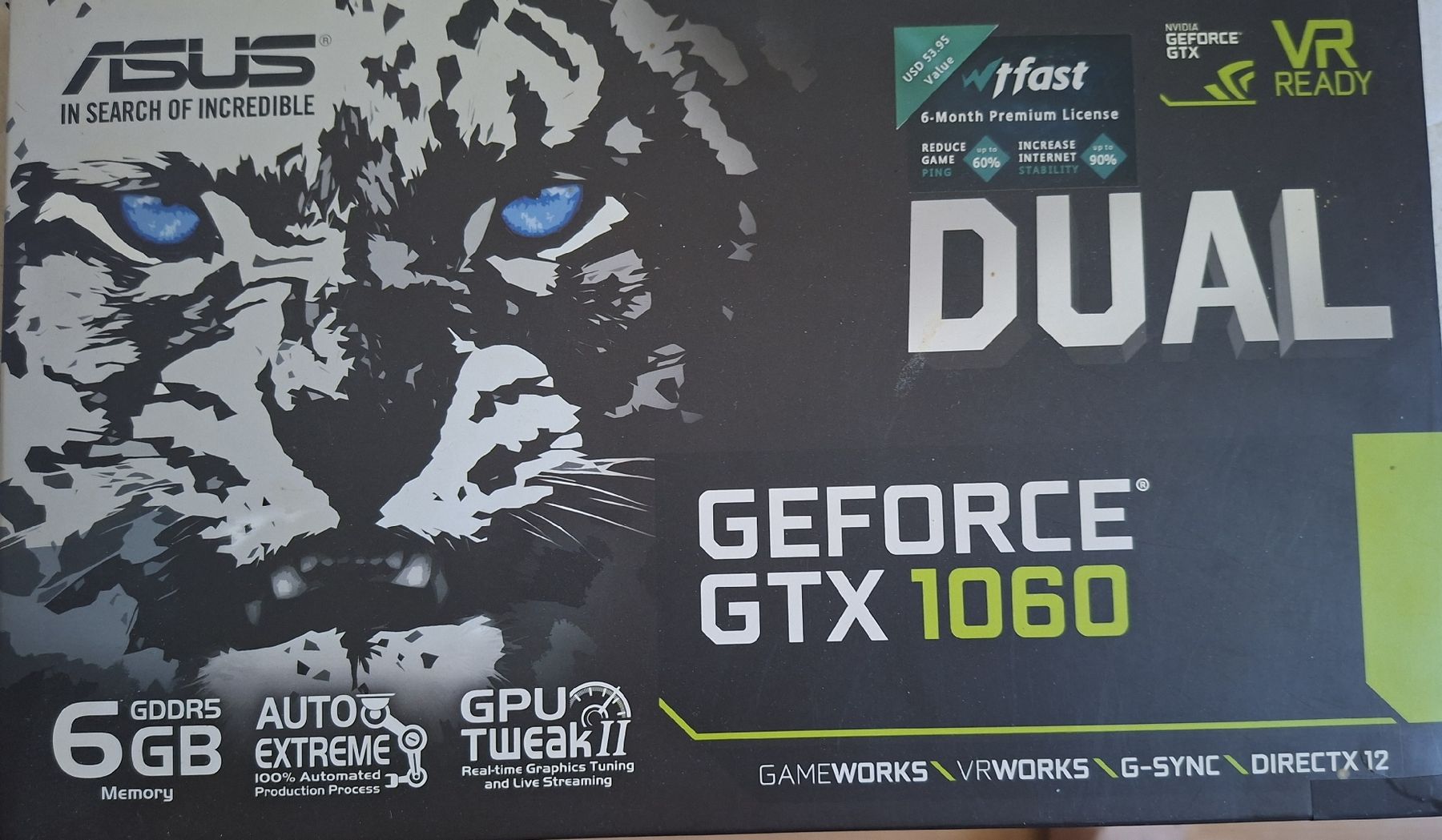 Nvidia Schede grafiche: Nvidia GTX 1060 6Gb  – Nuovo (secondo la descrizione) da Tavannes venduto da Yann333