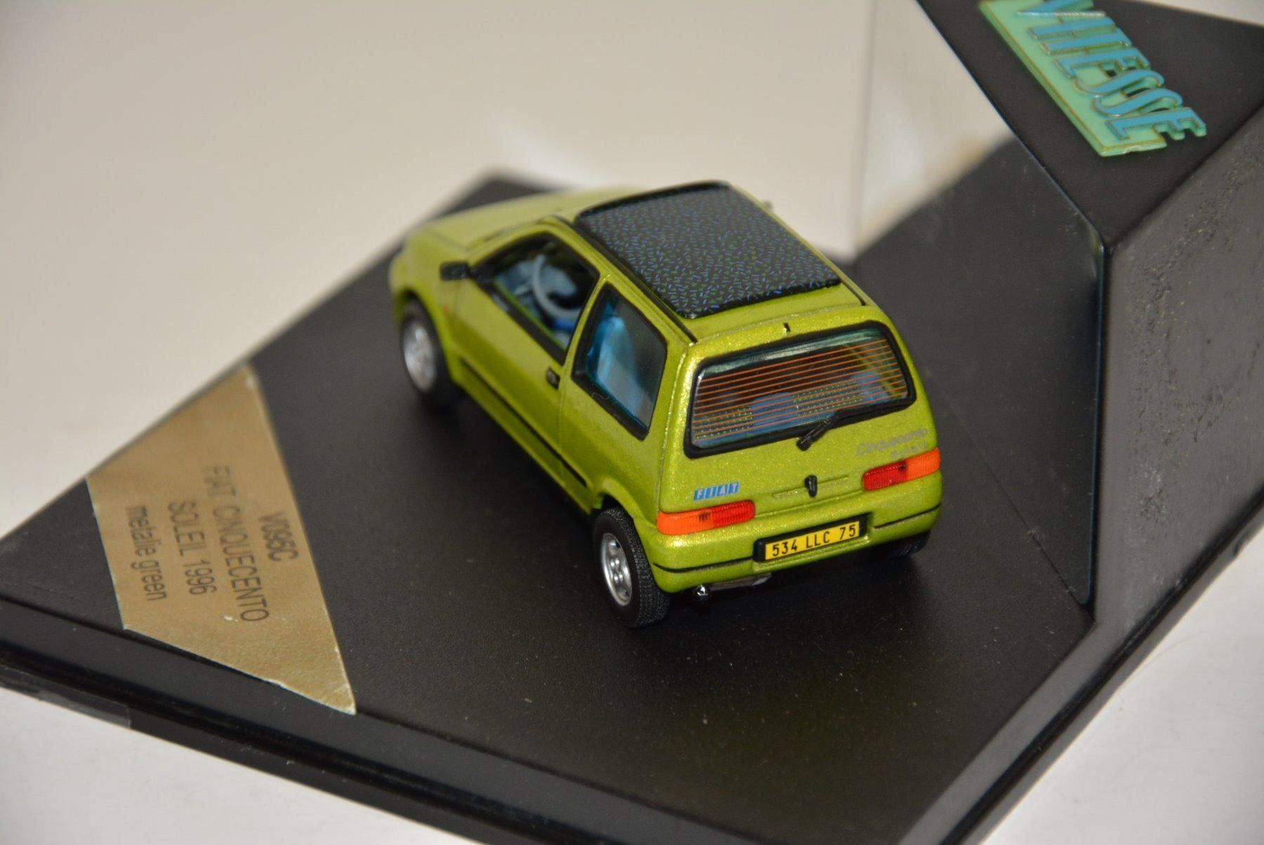 Fiat Modellini d'auto: Fiat Cinquecento Soleil 1996  , 1:43 – Nuovo (secondo la descrizione) da Goldach venduto da Feivel9 6