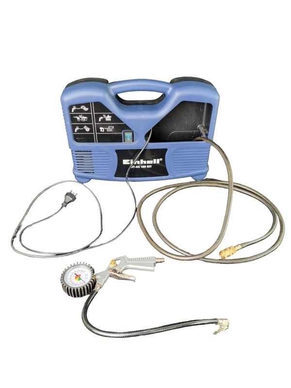 Einhell Kompressoren: EINHELL BT-AC 180 Kompressor Kit Blau – Gebraucht aus Wangen b. Olten von Restwert_Wangen 2