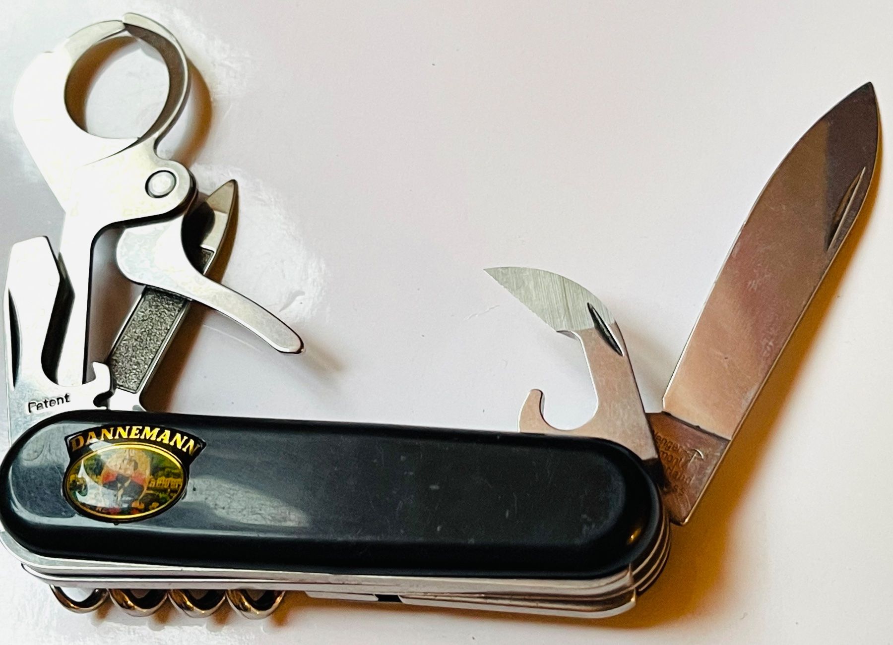 Wenger Coltelli tascabile: WENGER Knife Cutter DANNEMANN , Zigarren , schwarz – Usato da Basel venduto da TOMFAN 1