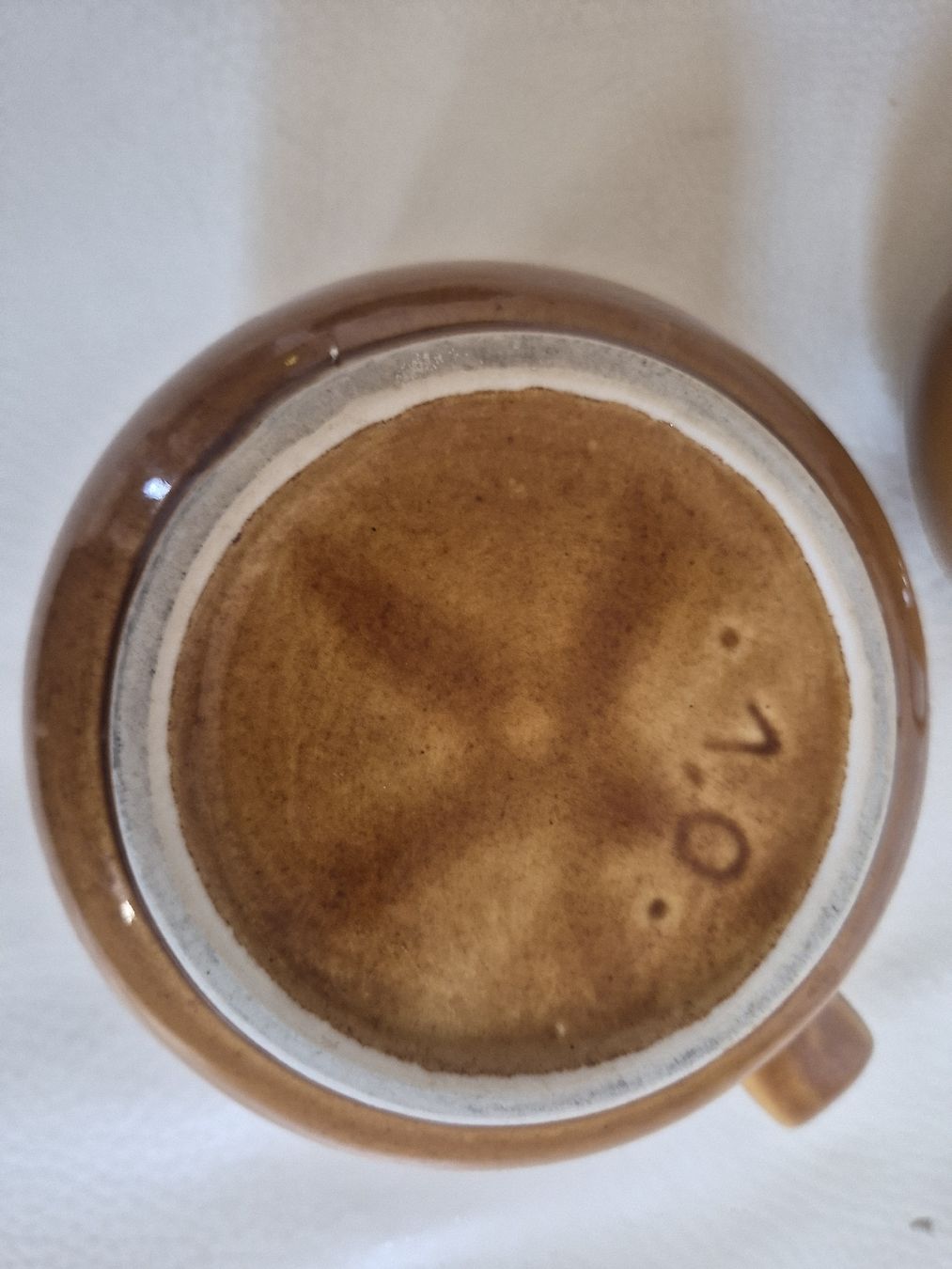 Rössler Services de table: 2 Krüge Keramik Rössler braun – D'occasion à Frauenfeld par mel_2gqy 3
